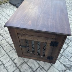 Wood Dog Crate