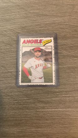 2026 Topps Heritage Nolan Schanuel Deckle Edge Cut
