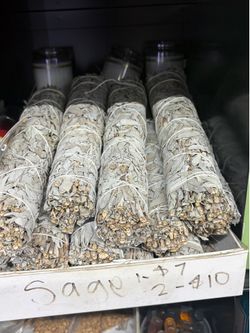 Natural White Sage Smudge Sticks / Bundles