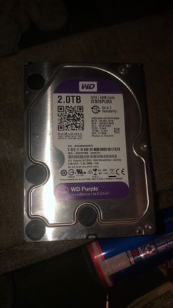 WD Purple 2TB Surveillance Hard Drive
