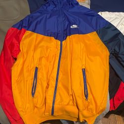 Nike  Multi-colored Windbreaker Jacket