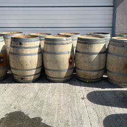 Wine Barrels $80