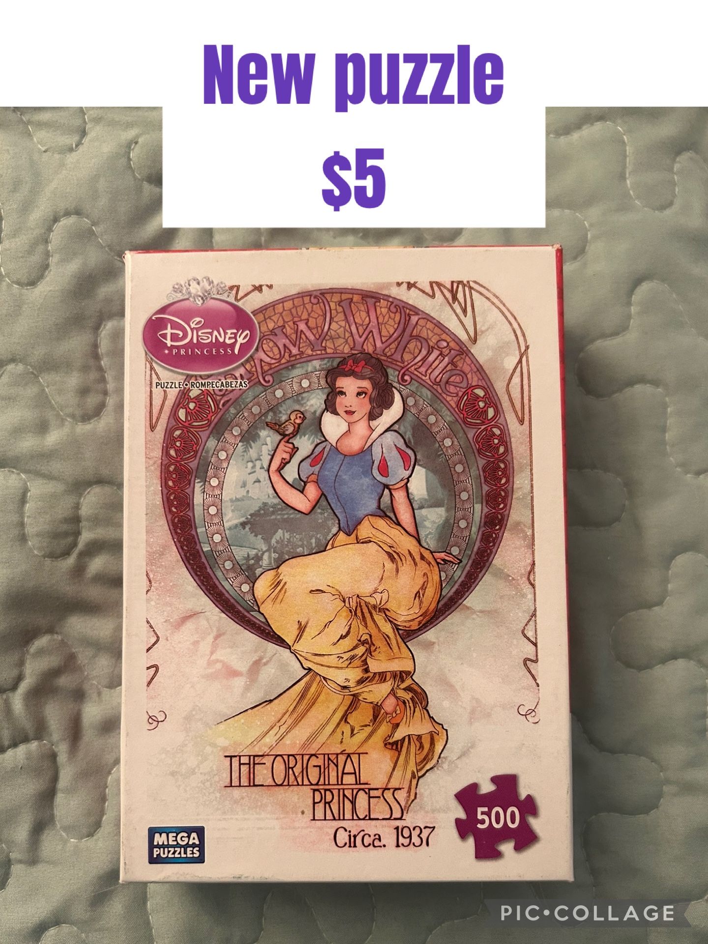 New Disney Snow White Jigsaw Puzzle
