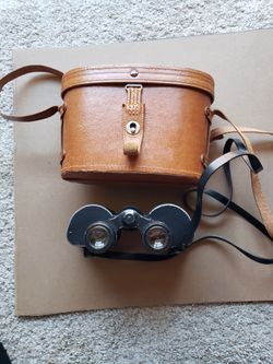 Antique binoculars 8×30 in perfect condition.