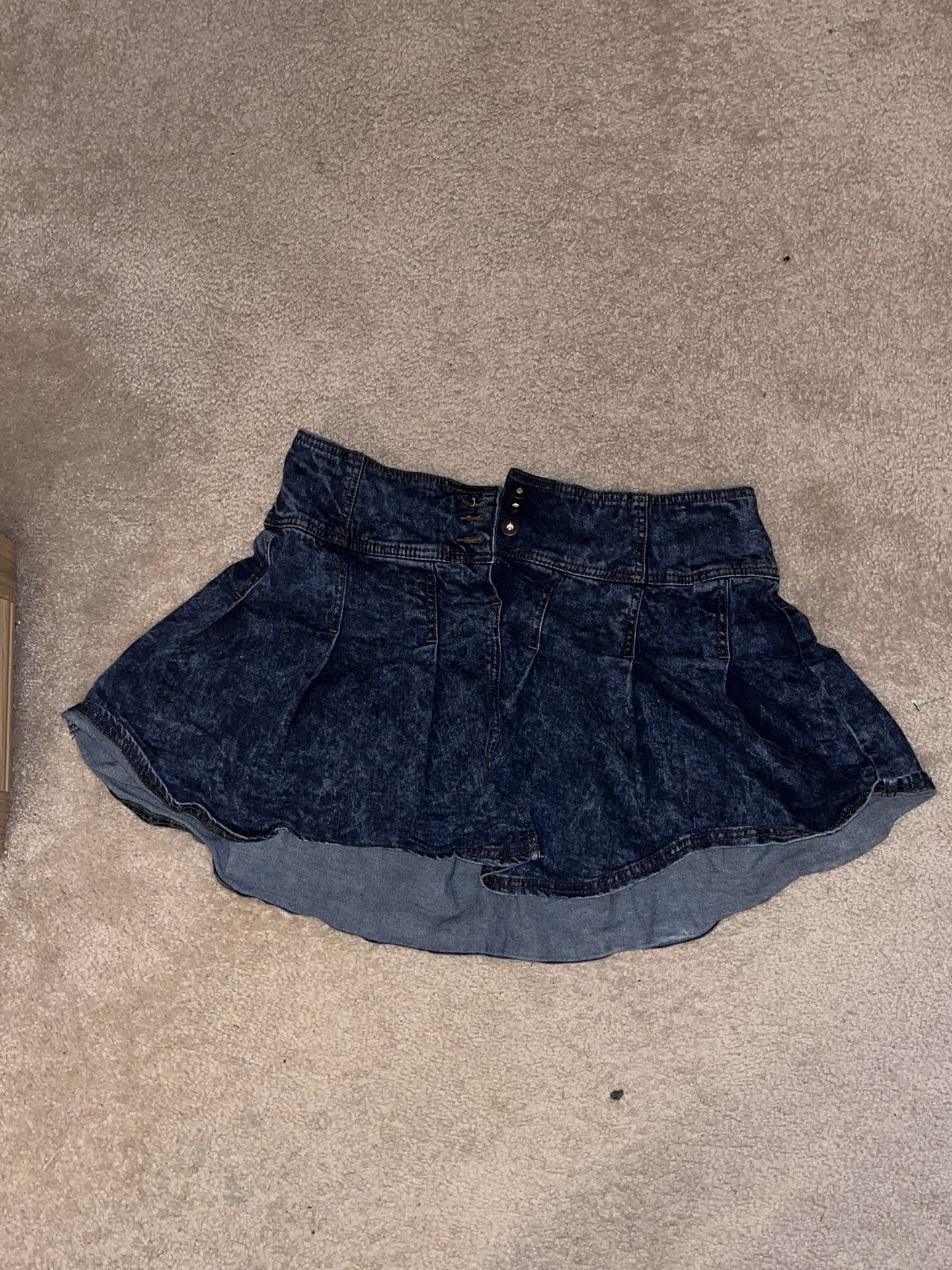 Denim Skirt XL