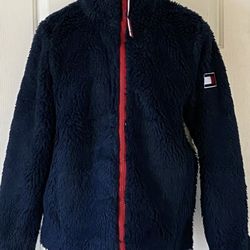 Tommy Hilfiger Womens Sherpa Jacket Size Medium