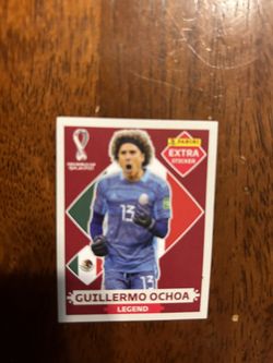 Fifa World Cup 2022 Guillermo Ochoa Panini Extra Sticker