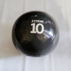 Tone Fitness Soft Weighted Ball, 10 Lbs. Medicine Balls.
