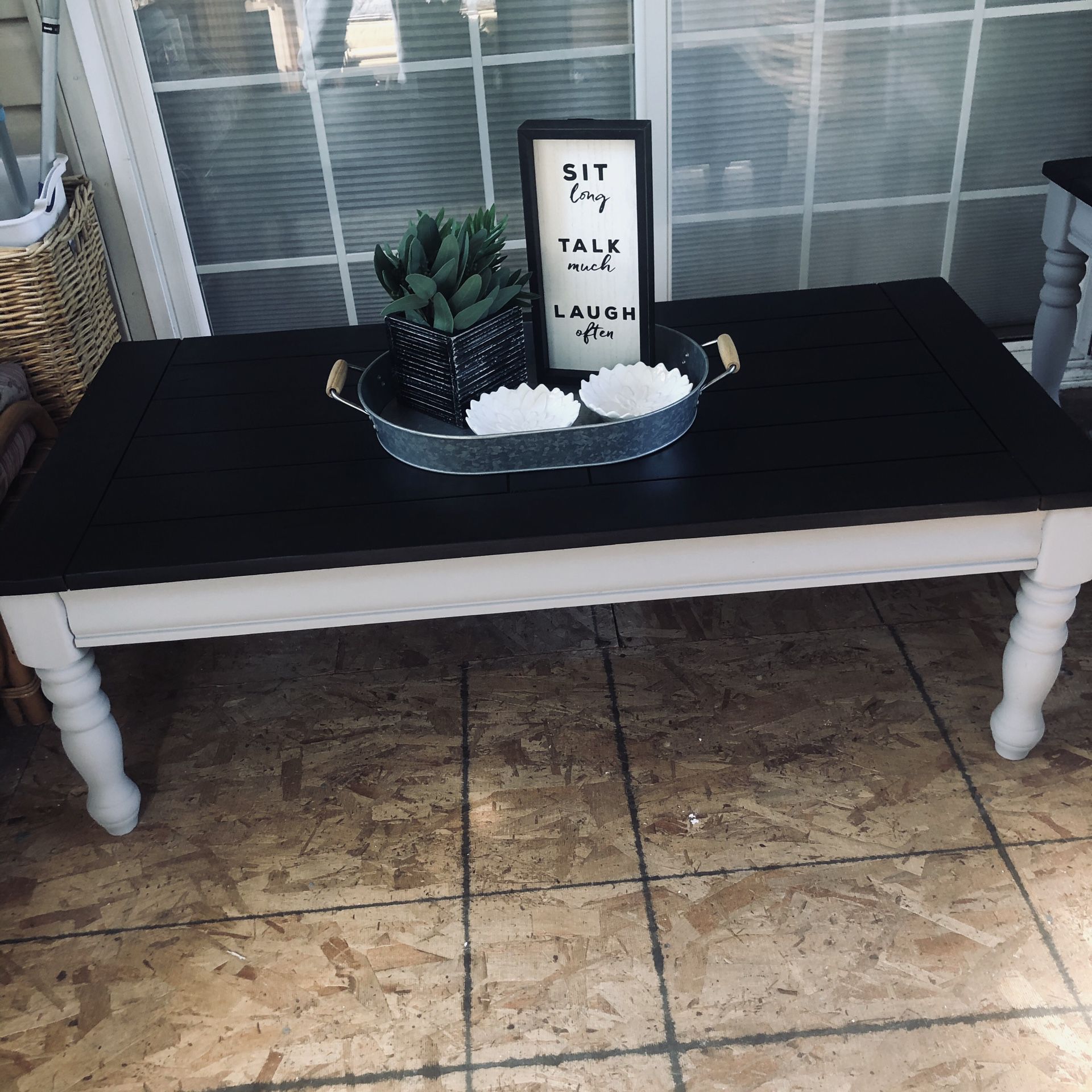 Coffee Table and End Tables