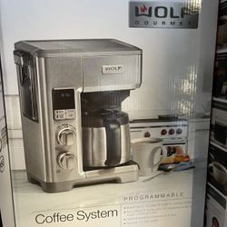 Brand new Wolf coffee machine never open the box