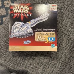 Hasbro - Star Wars Episode 1 - Gungan Sub Puzz 3D Mini - 66 Pcs Puzzle