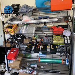 Garage Shelves organizer / large Shoes shelves 1,7m