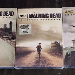 The Walking Dead Dvds Season 1 , 2 And 3 - 2 And 3 Still Sealed