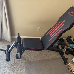 Exercise Bench, New Assembled, $49
