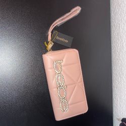 Pink BEBE wallet
