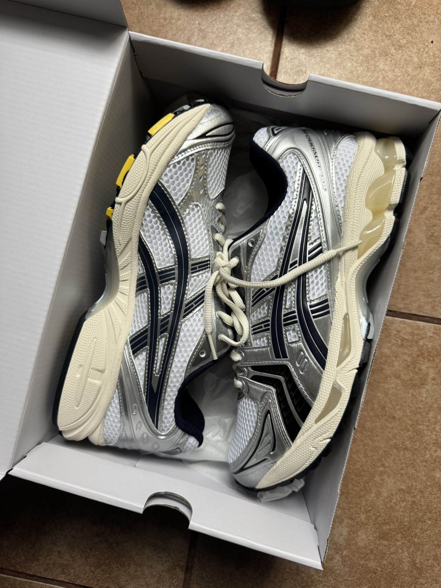 ASICS Gel Kayano 14 JJJJound White Navy