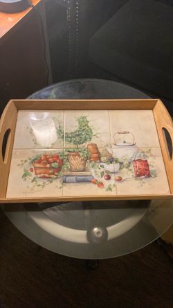 Wooden Tray Art Design