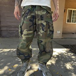 Goretex Woodland Camo Pants Water Proof