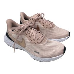 Nike Womens Size 6 Revolution 5 Sneakers Rose Athletic Running