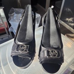 Black Michael Kors Heels Size 8.5