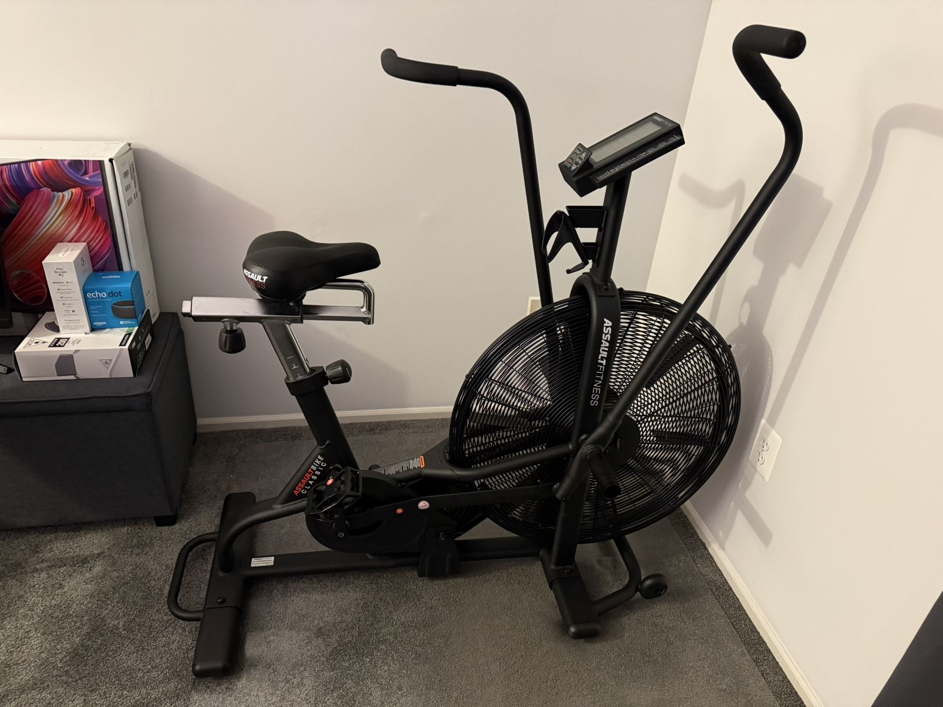 ASSAULTFITNESS Assault Air Bike Classic, Black