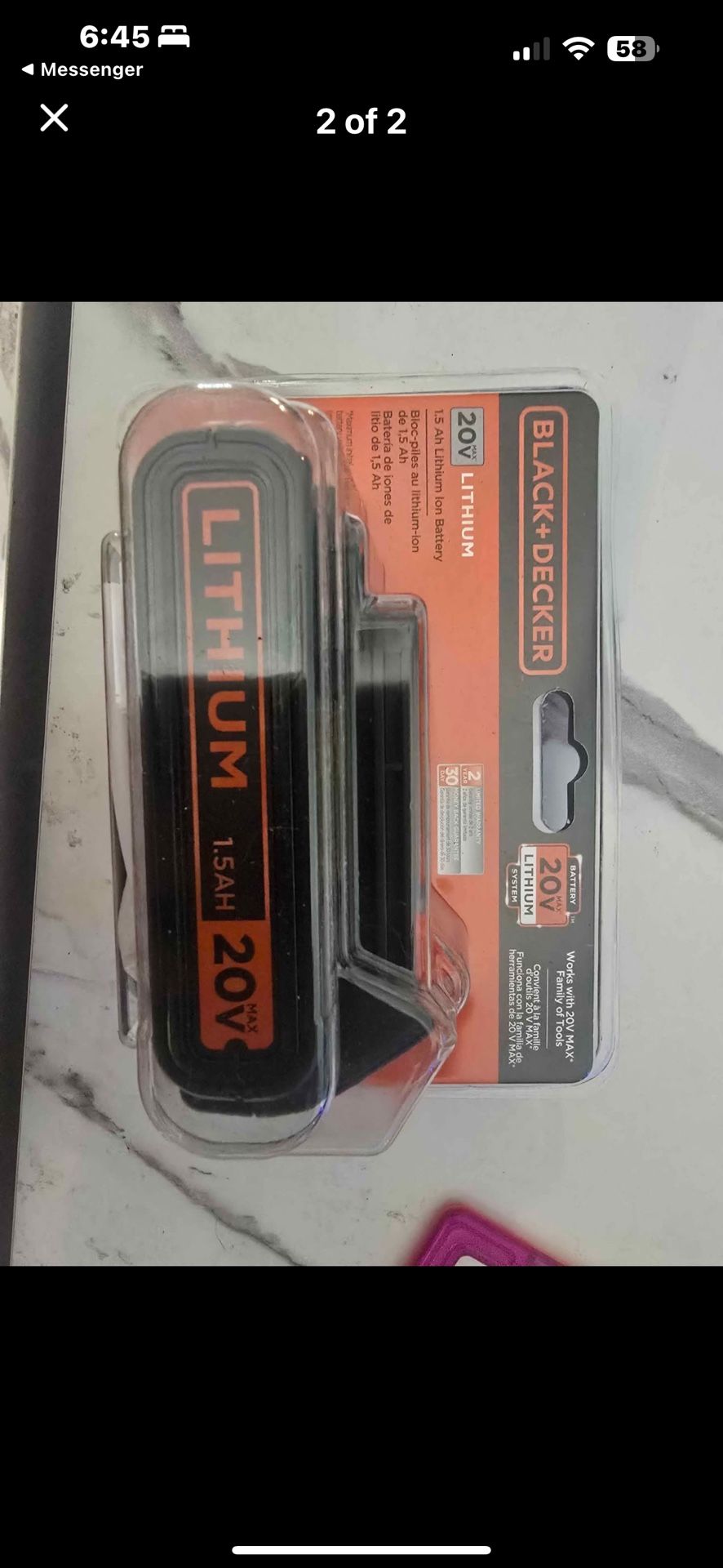 Black And Decker 20v Battery