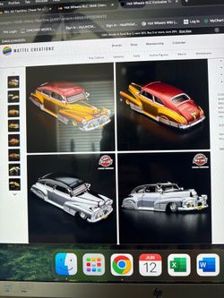 HOT 🥵 🥵 WHEELS RLC ‘48 Chevy Fleetline Set (2)