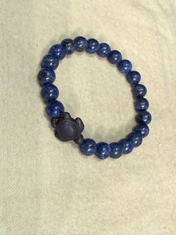 Lapis Lazuli Beaded Bracelet
