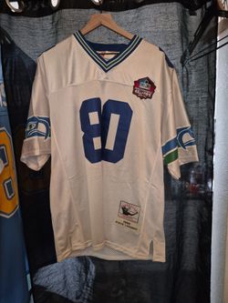 Mitchell & Ness Steve Largent #80 1985 Seahawks Throwback Jersey