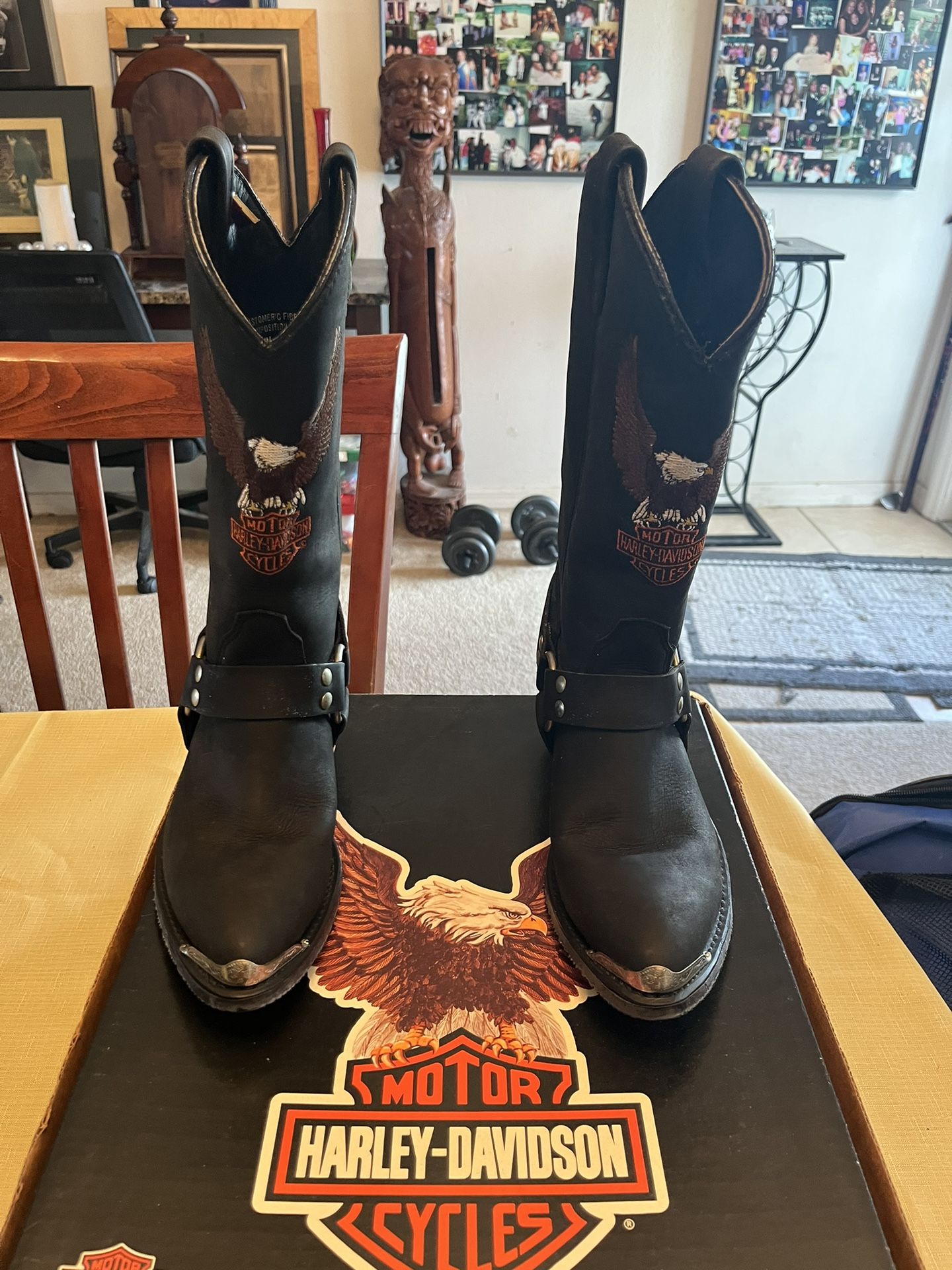 Harley Davison Cowboy Boots