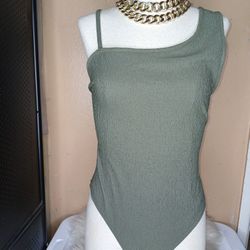 Super Light Green Bathing Suit