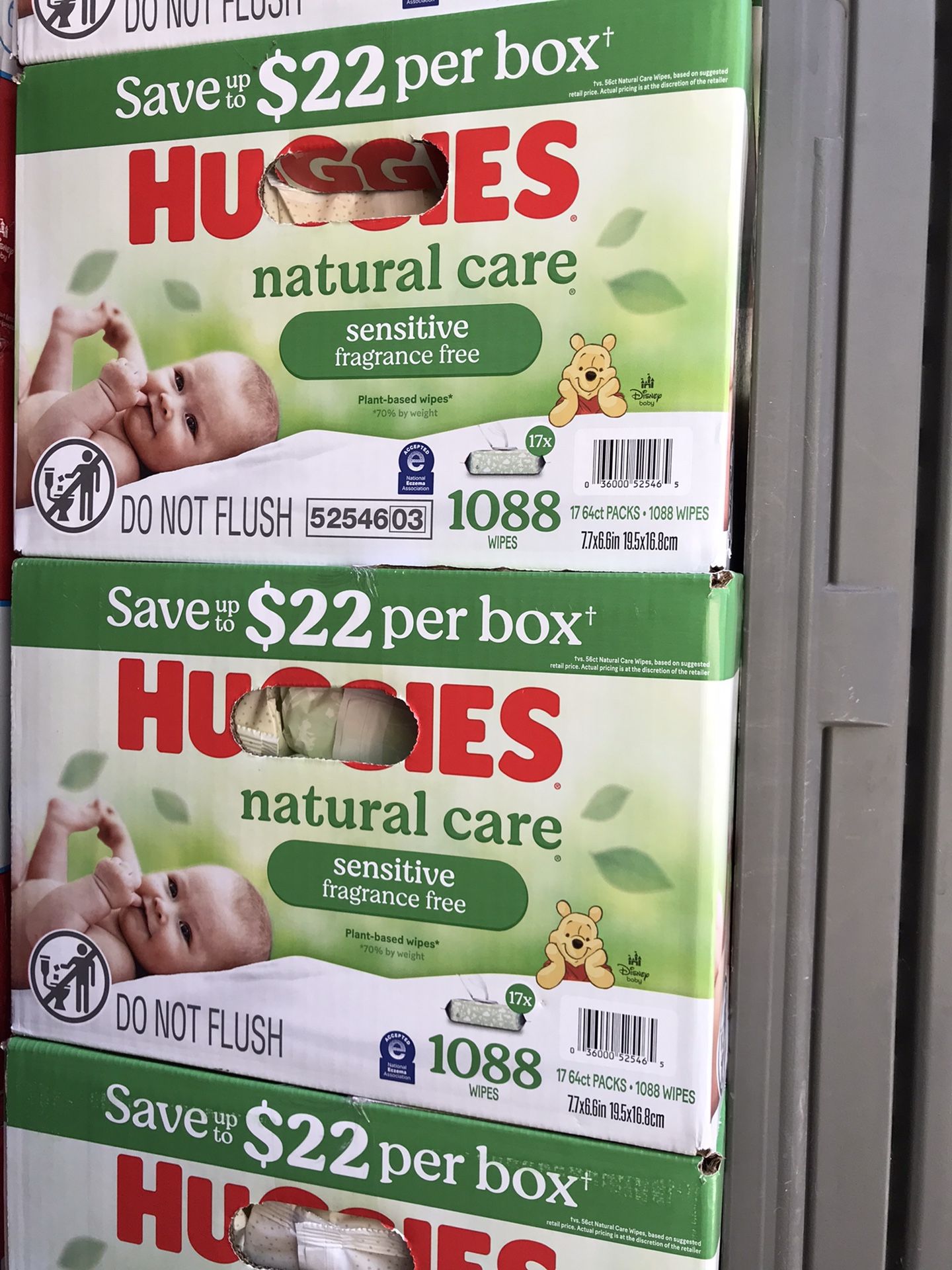 Huggies 1088 Wipes Sensitive 