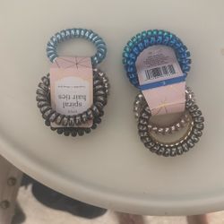 Spiral Hair Ties 2/$5 