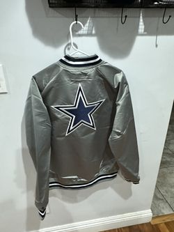 Cowboys, Mitchell, And Ness Jacket Med-large