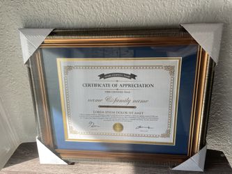 Diploma/certifícate Frame