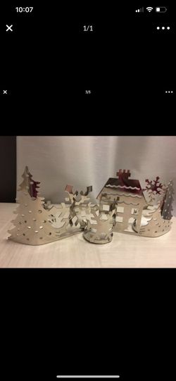 Christmas candle holder