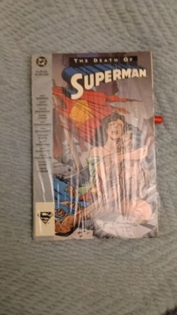 Super man comic book