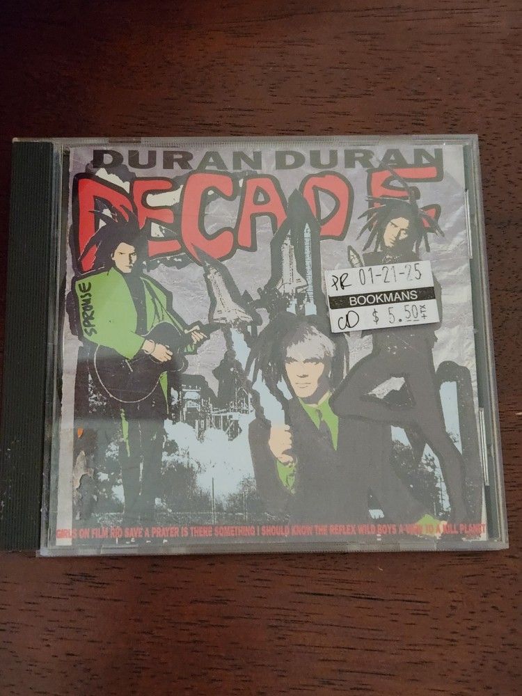 Duran Duran Decade Best of  CD