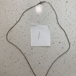 Sterling Silver Necklaces For Sale 