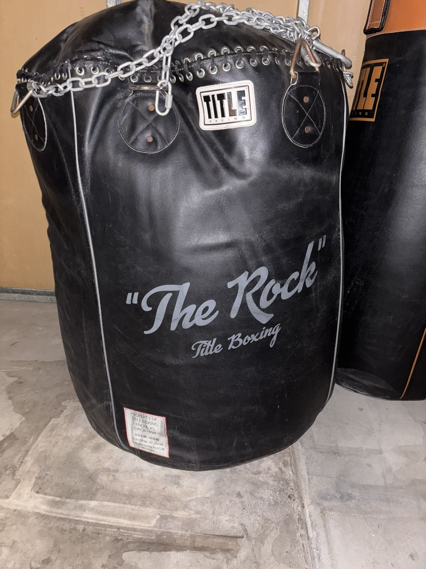 Title Boxing Heavy Bag Wide Body