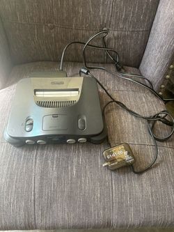 Nintendo 64 Console with RF Switch and Cables