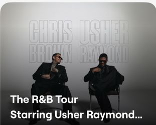 VIP Tickets Chris Brown & Usher SoFi Stadium - Inglewood, CA 9/26