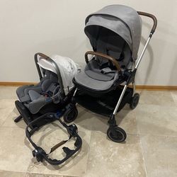 Nuna Triv Stroller with Car Seat RX