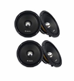 4 midrange speakers orion 6.5”