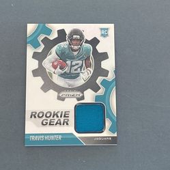 Travis Hunter 2025 Prizm Rookie Gear Relic