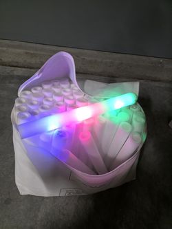 Foam glow sticks