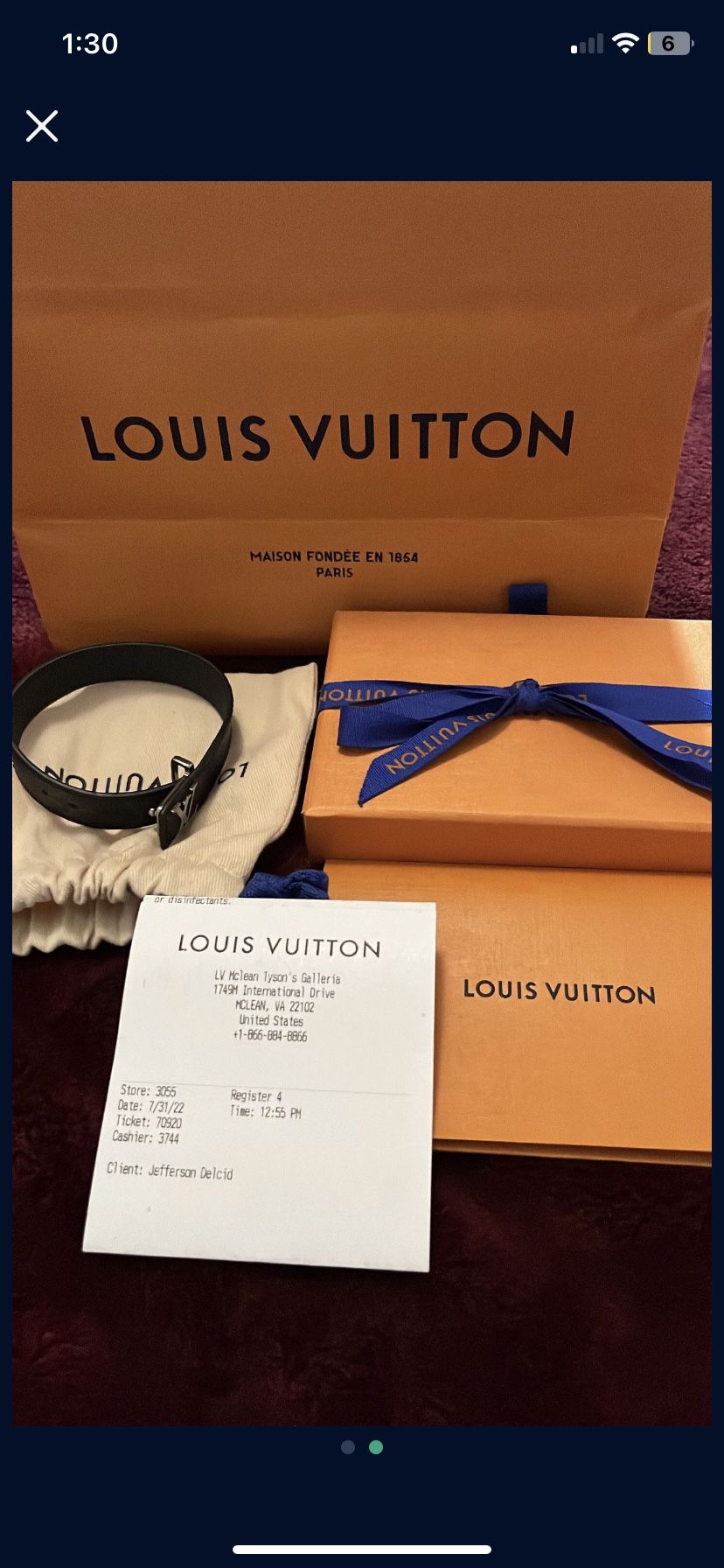Louis Vuitton Slim Bracelet for Sale in Corona, CA - OfferUp