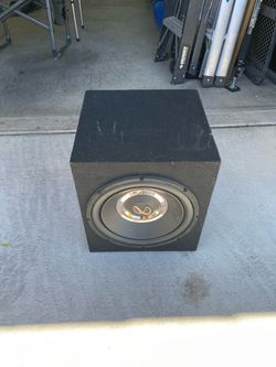 Infinity Subwoofer in Ported Box