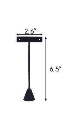 Velvet Earring T Bar Stand 