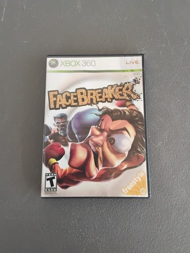 Xbox 360 Game Facebreaker, In Orginal Package